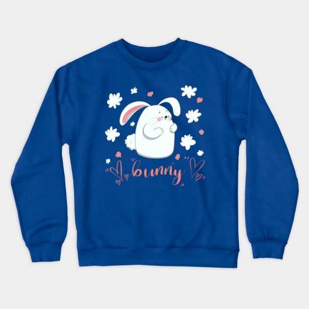 Cute Bunny - Onesies for Babies - Onesies Design Crewneck Sweatshirt by Onyi